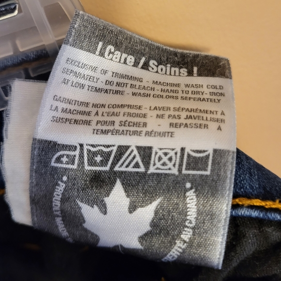 Yoga Jeans. Rich dark blue with copper stitching. Skinny. Sz 27 - Picture 4 of 6